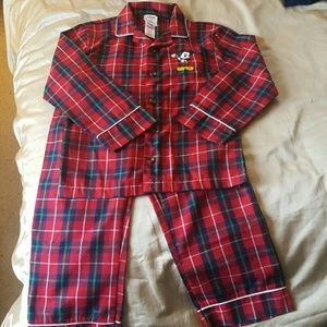 Unisex Mickey Mouse long sleeved pajamas